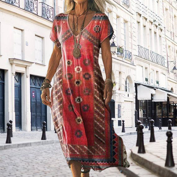 Lovisa - Short Sleeves Dress With Print