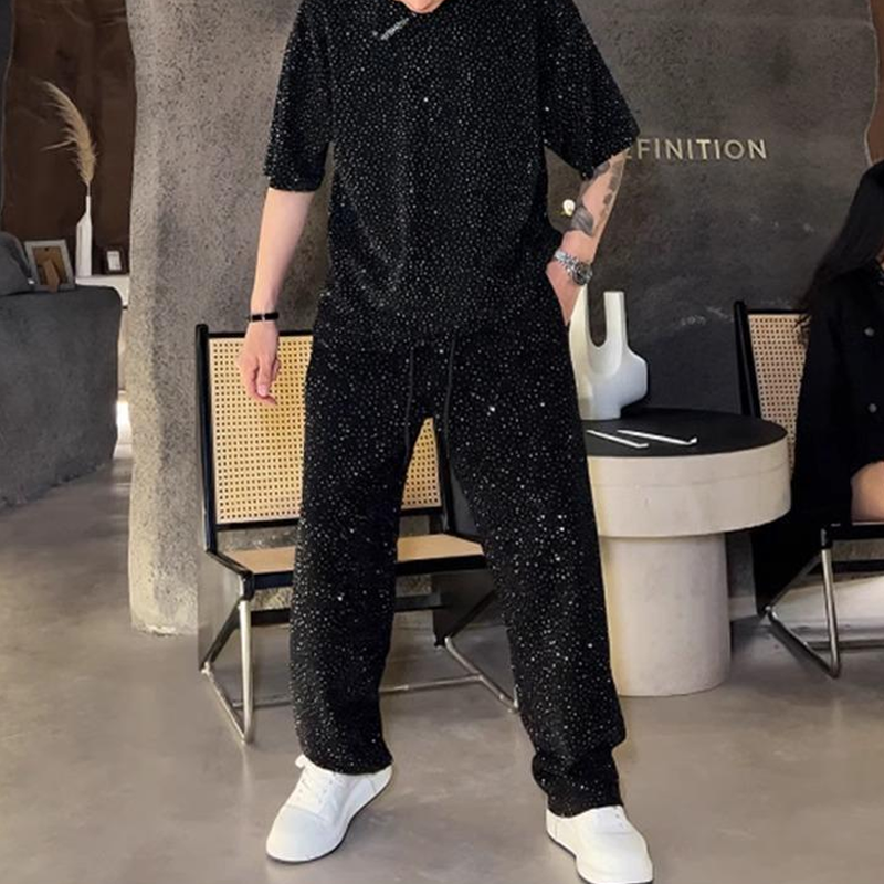 Solomon - Short Sleeve Two Piece Set