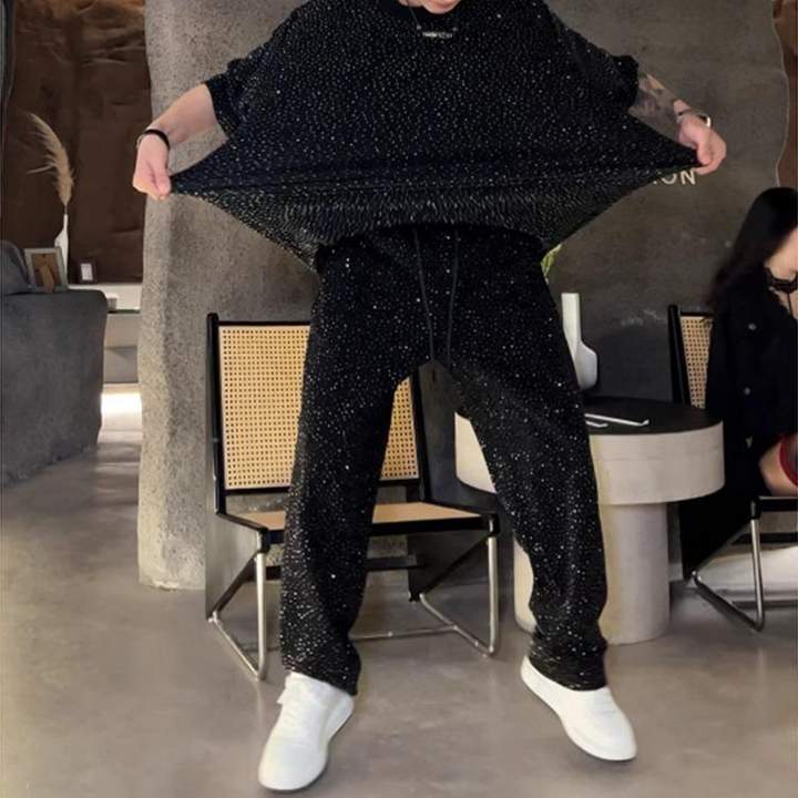 Solomon - Short Sleeve Two Piece Set