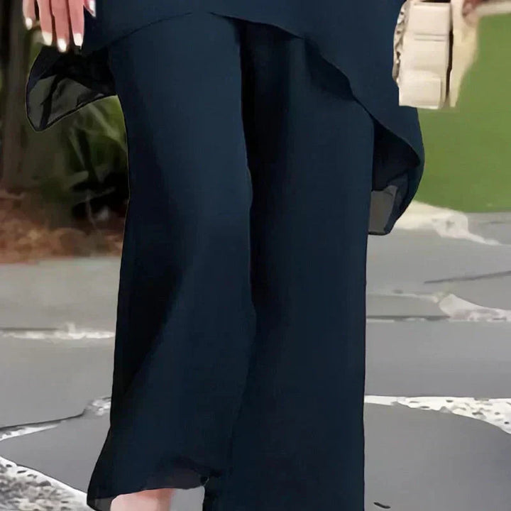 Panam - Wide Leg Trouser Set