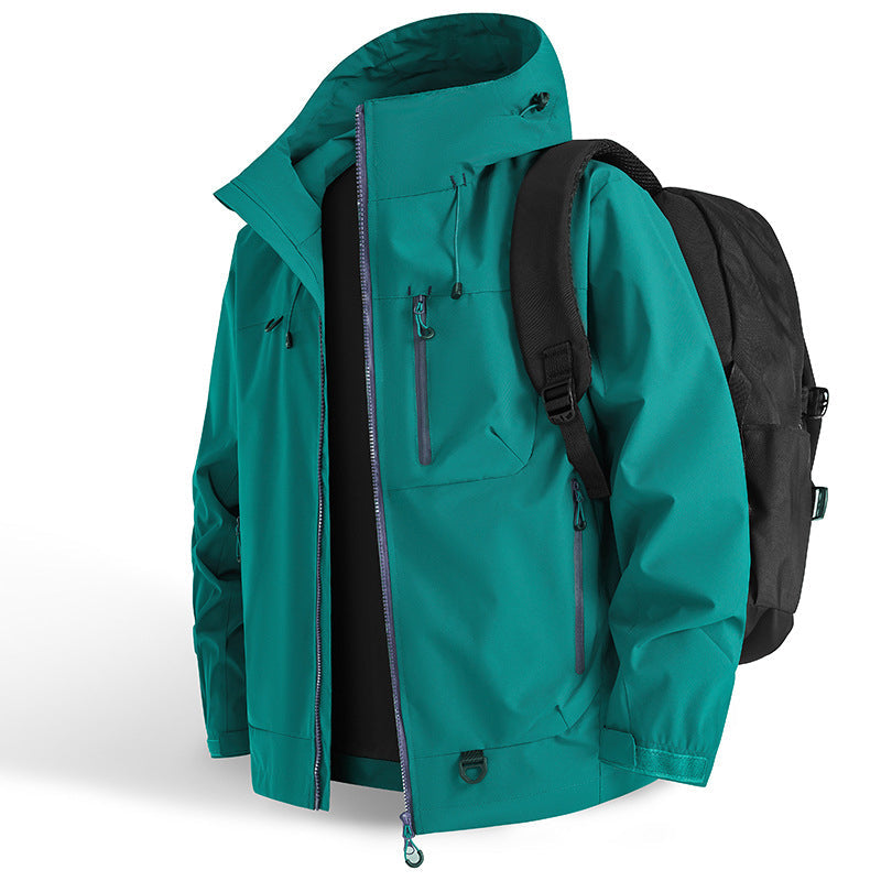 DriftEdge - Waterproof Zip Up Hiking Jacket