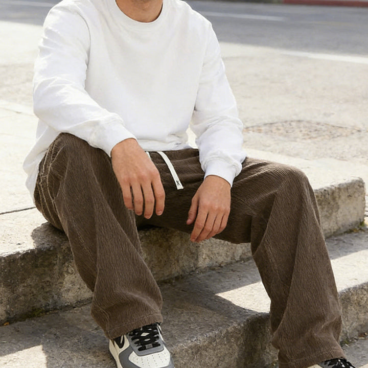 Sabravoria - Loose Fit Trouser With Side Pockets