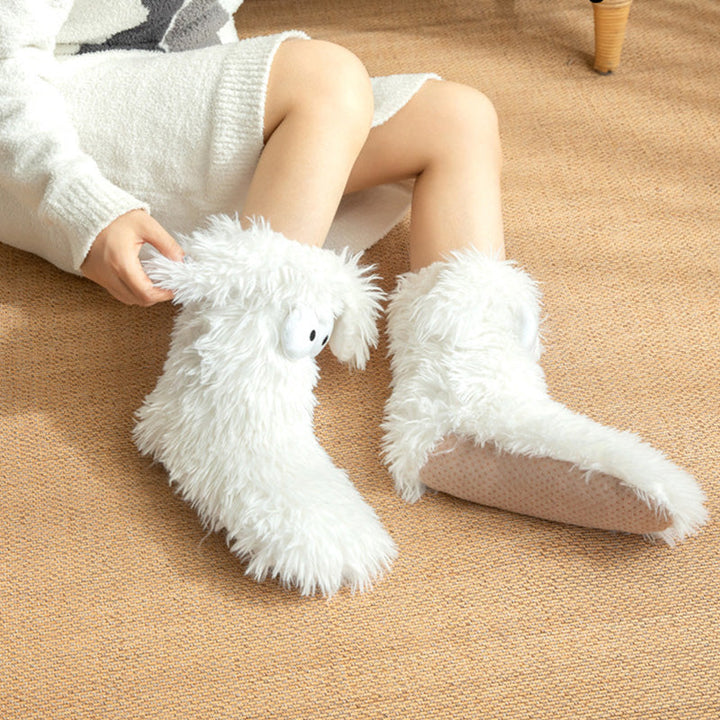 Caleaana - Winter Plush Slipper Socks