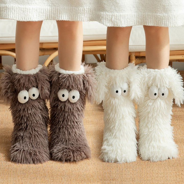 Caleaana - Winter Plush Slipper Socks