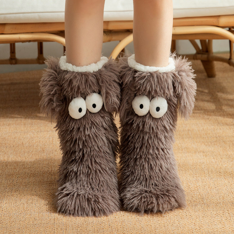Caleaana - Winter Plush Slipper Socks