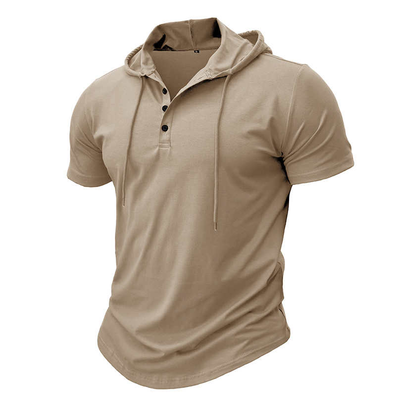 Rechard - Elegant Sports Shirt With Hood