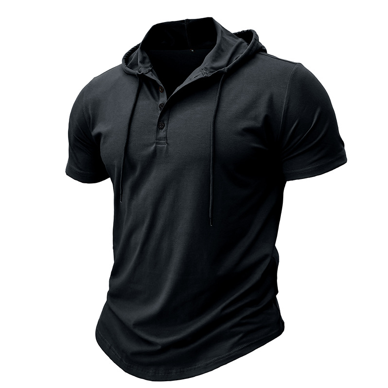 Rechard - Elegant Sports Shirt With Hood