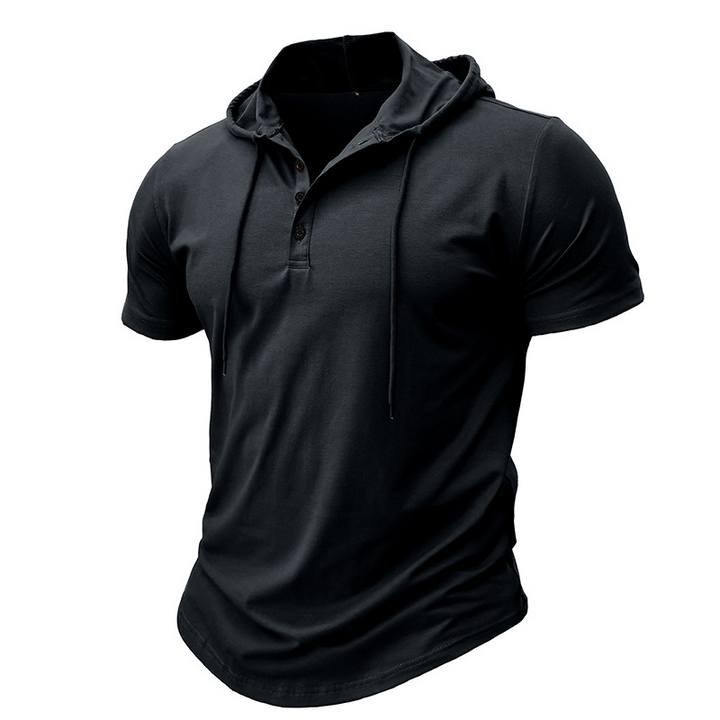 Rechard - Elegant Sports Shirt With Hood