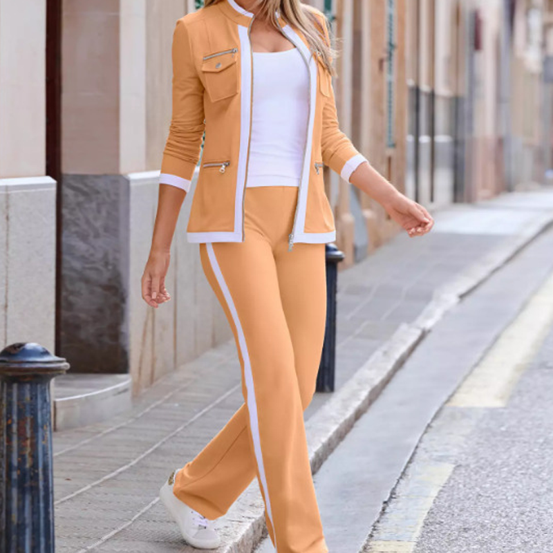 Zorainitha - Long Sleeve Two Piece Set