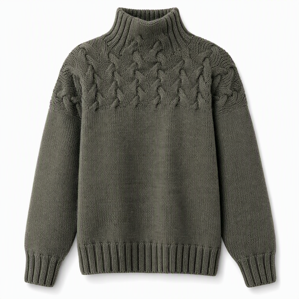 Celilora - Knitted Turtleneck Sweater