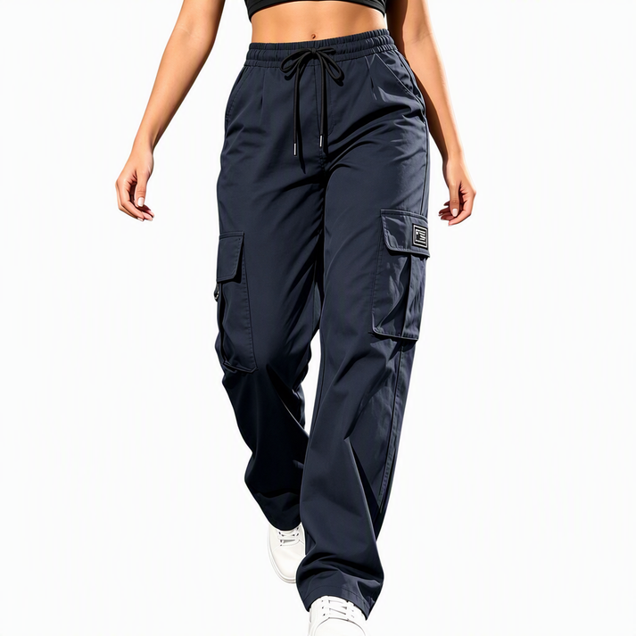 Nivena - Straight Leg Cargo Pant
