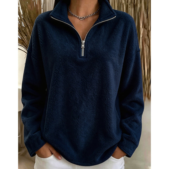 Voltglide - Fleece Pullover With Half Zip and Collar
