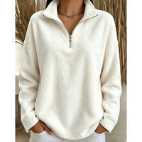 Voltglide - Fleece Pullover With Half Zip and Collar