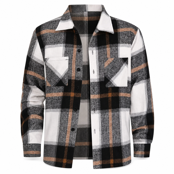 Fabenaw - Long Sleeve Button-Up Shirt