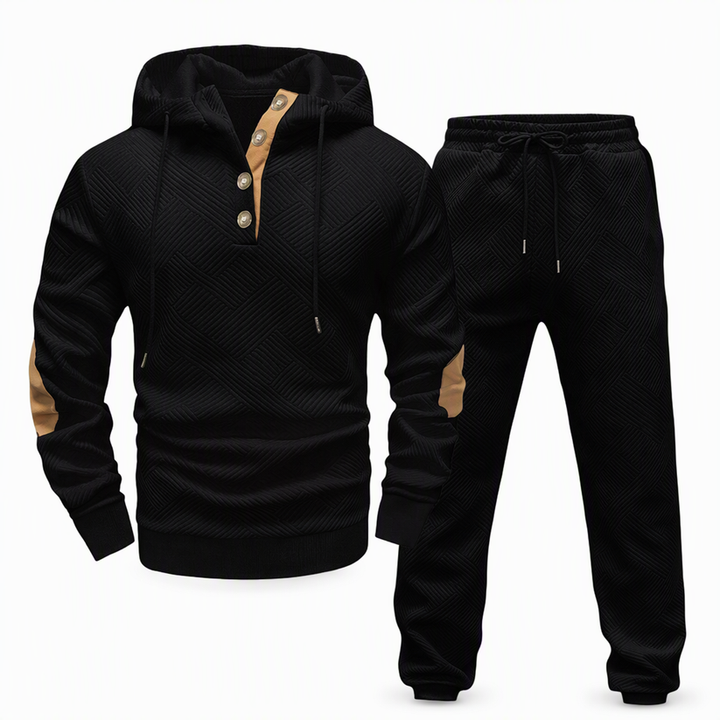 Raimena - Two Piece Jacquard Tracksuit Set