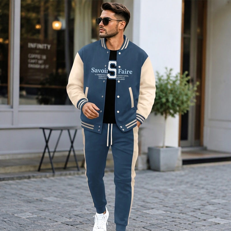 Paloette - Baseball Jacket and Pants Set