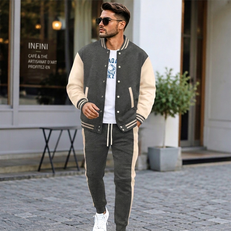 Paloette - Baseball Jacket and Pants Set