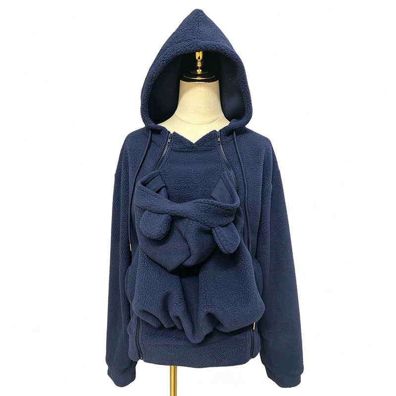 Tatjuira - Babywearing Hooded Fleece Jacket