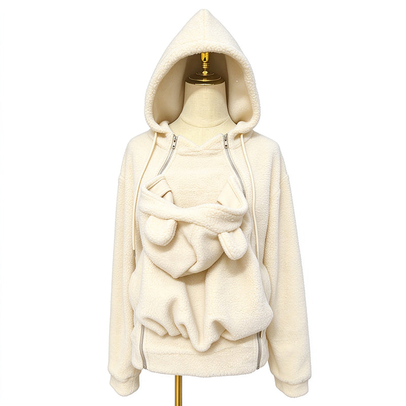 Tatjuira - Babywearing Hooded Fleece Jacket
