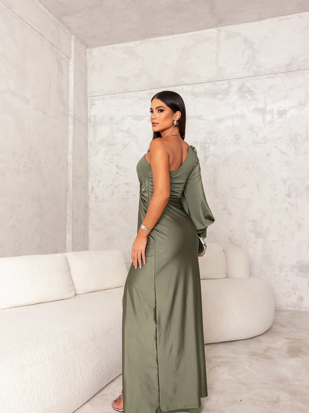 Filipa - Long Satin Dress
