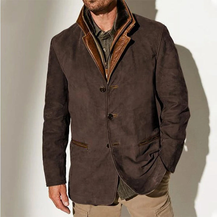 Cesario - Classic Vintage Leather Jacket