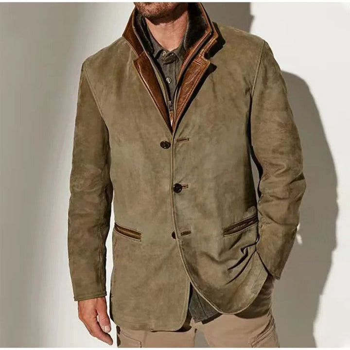 Cesario - Classic Vintage Leather Jacket