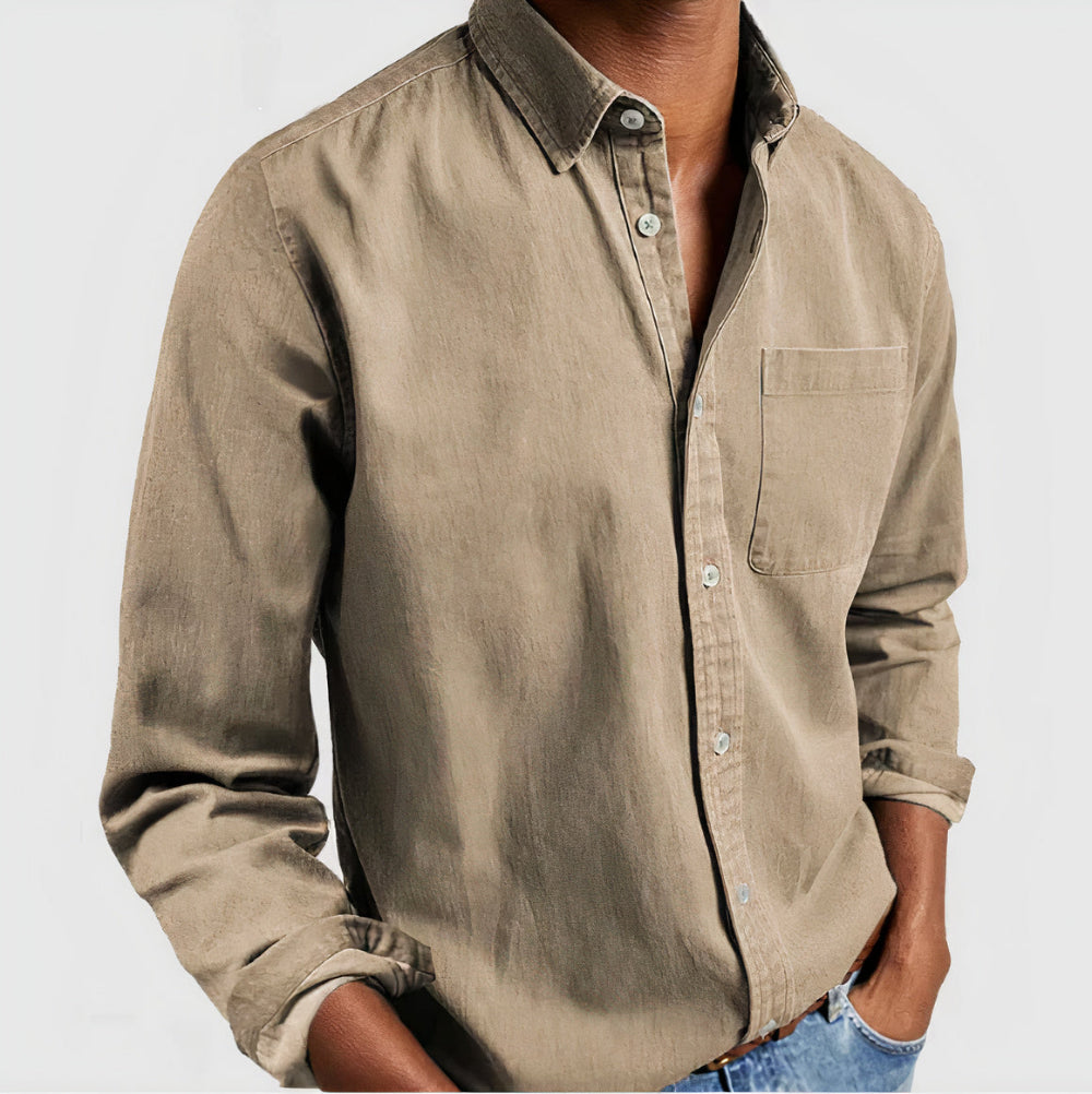 Juozapas - Versatile Cotton Shirt For Summer