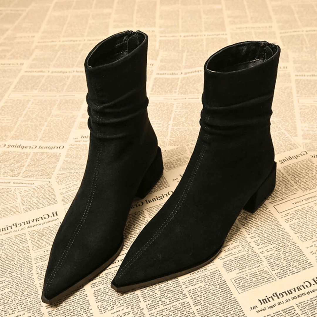 Fidalgo - Ankle Boot With Back Zipper