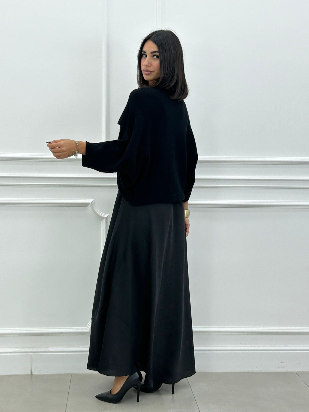 Lorelei - Elegant Long Dress And Asymmetrical Top