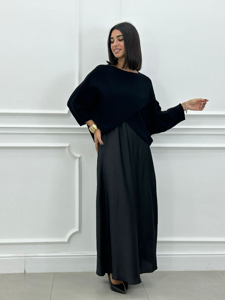 Lorelei - Elegant Long Dress And Asymmetrical Top