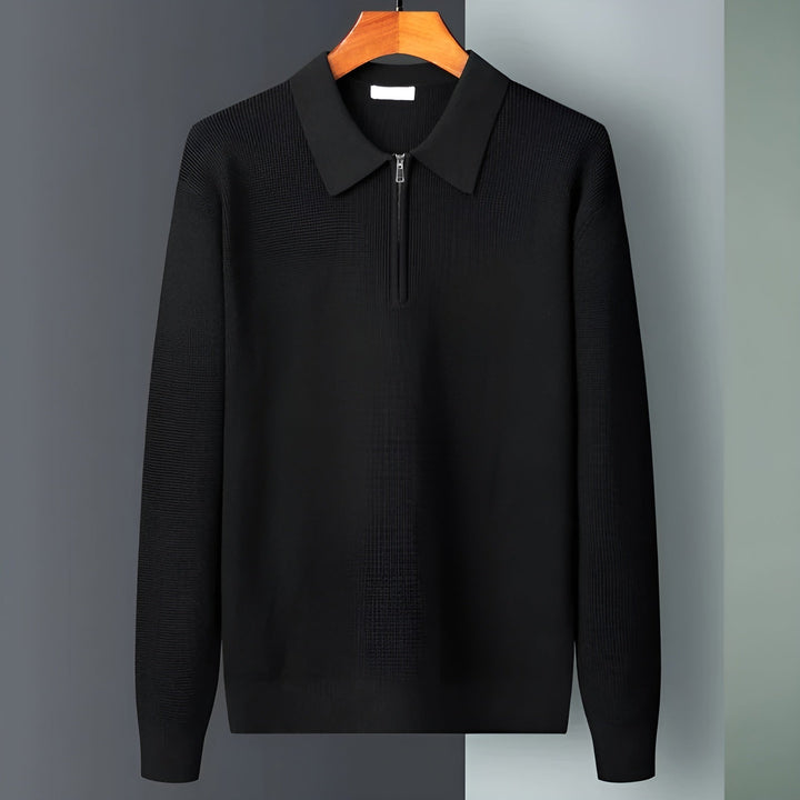 Navid - Premium Knitted Polo Shirt